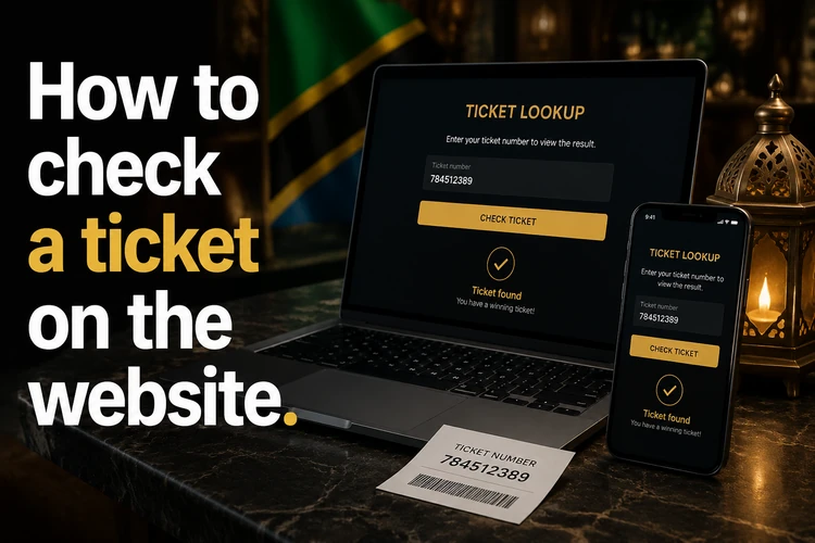 How to check a ticket on the website